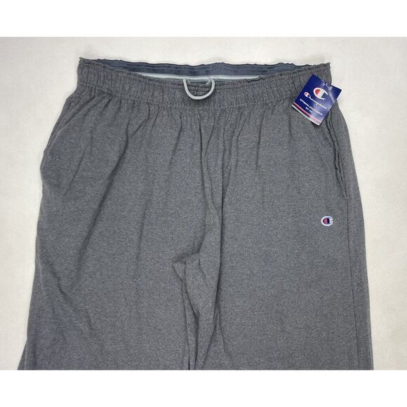Champion Open Bottom Everyday Sweatpants Men XXL Gray P7309 NWT - Picture 2 of 10